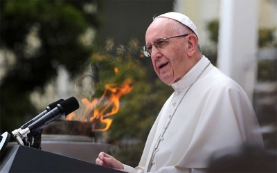 Papa Francisco bendice la paz y la reconciliaci&oacute;n de los colombianos