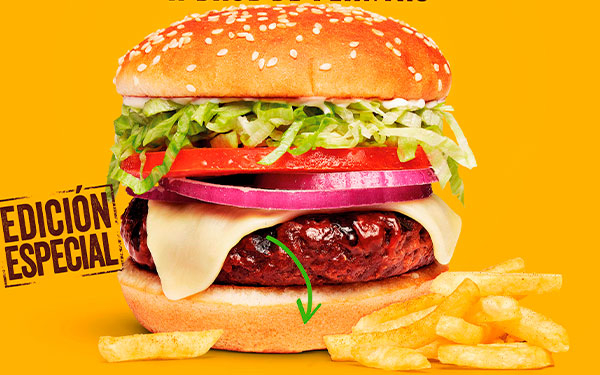 La nueva hamburguesa de proteína vegetal del Corral, VEK