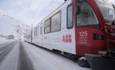 T&uacute;nel ferroviario m&aacute;s largo del mundo con tecnolog&iacute;a ABB