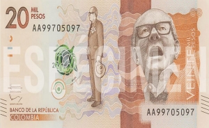 Banco de la República lanzó el nuevo billete de 20 mil pesos