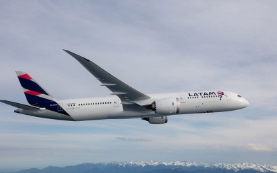 LATAM incorpora en su operaci&oacute;n internacional en Colombia el Boeing 787-8