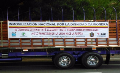 Camioneros solo suspender&aacute;n el paro si llegan soluciones