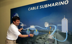 Telefónica Colombia aumenta su capacidad de transmisión con cable submarino