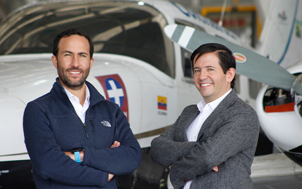 Grupo Ambulancias A&eacute;reas de Colombia, m&aacute;xima plataforma de transporte